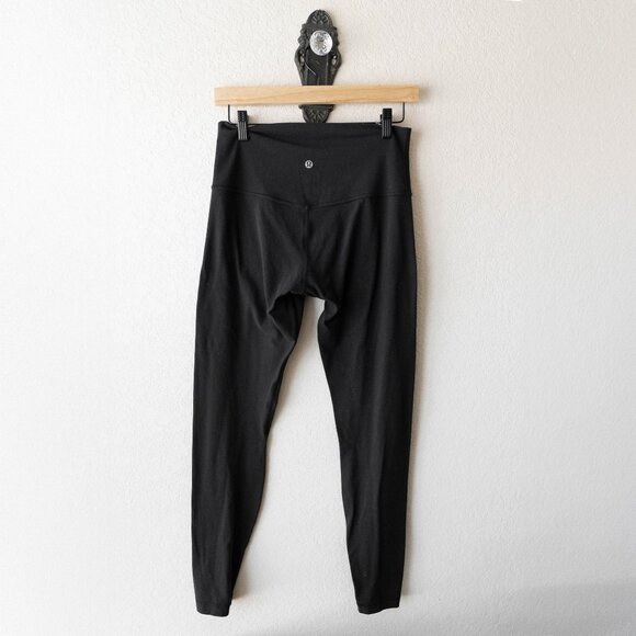 Lululemon High Rise Black Leggings | Size Medium (M) | 28" Length - Picture 5 of 6